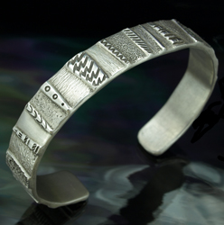 Cuff Bracelet, Silver 