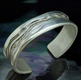Silver Cuff Bracelets for Men and Women